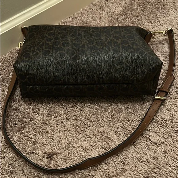 Calvin Klein Brown Crossbody Bag - Picture 3 of 6